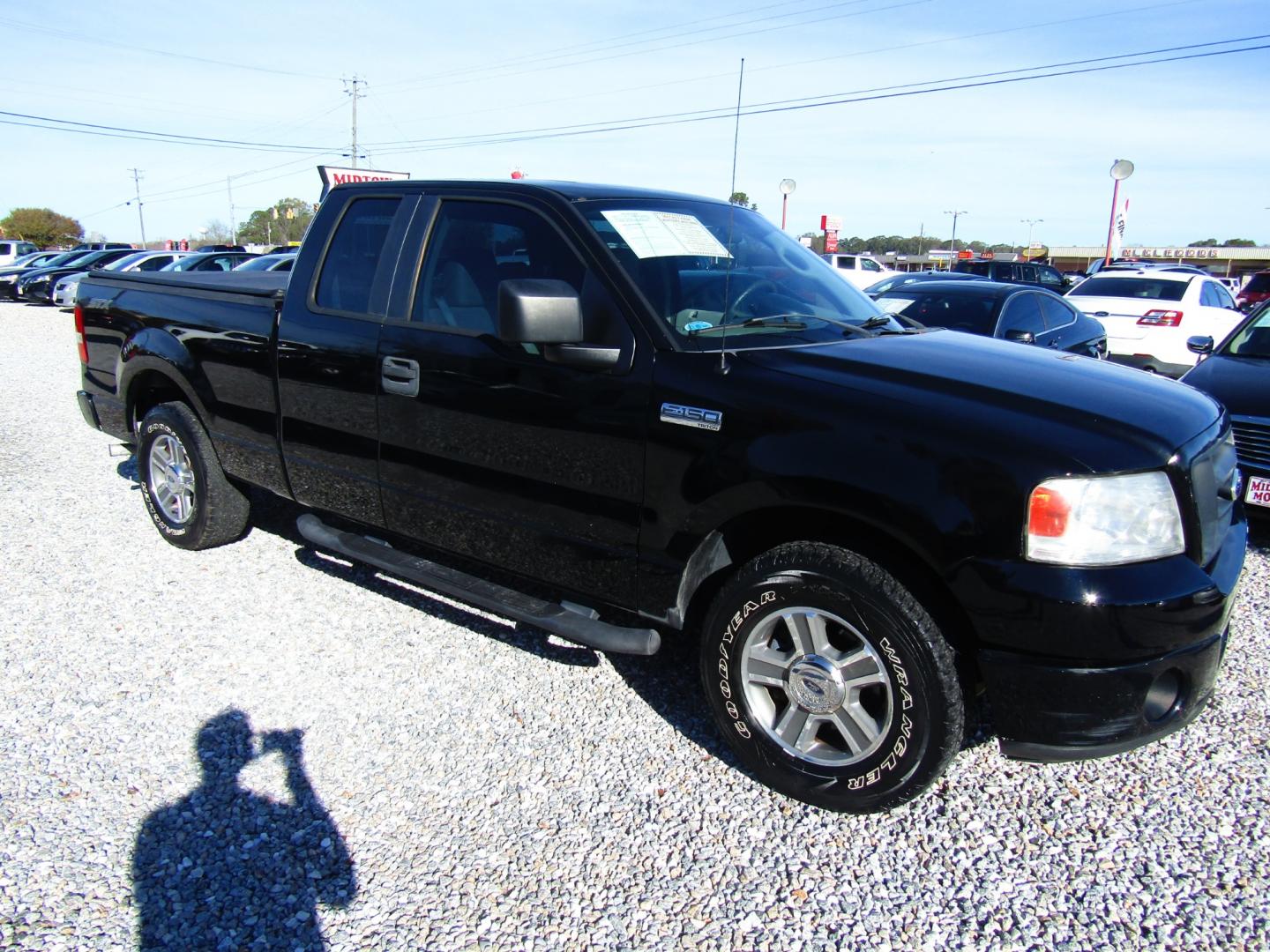 2008 Black /Gray Ford F-150 (1FTRX12W38F) , Automatic transmission, located at 15016 S Hwy 231, Midland City, AL, 36350, (334) 983-3001, 31.306210, -85.495277 - Photo#0